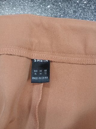 Pantalone classico donna beige
