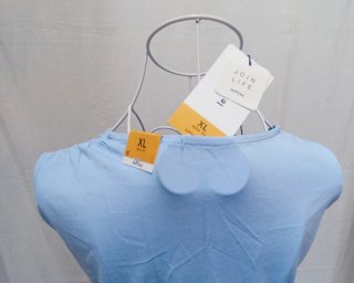 Vestido largo azul cielo Lefties XL nuevo