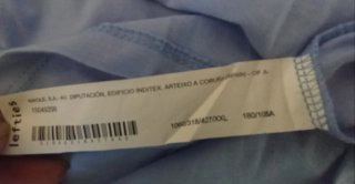 Vestido largo azul cielo Lefties XL nuevo