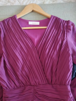Vestido morado Alala