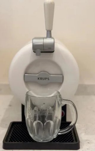 Nevera Krups blanca