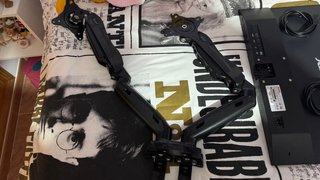 Doble Brazo Articulado Monitor