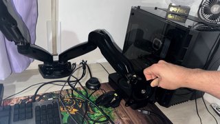 Doble Brazo Articulado Monitor