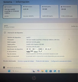 PORTATIL HP TOTALMENTE NUEVO - SIN USAR