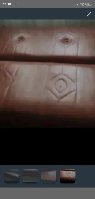 Sofá Cama Click Clack Piel Marrón