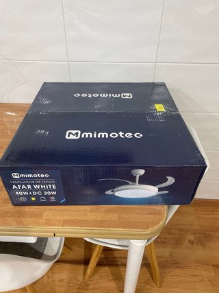 Ventilador de techo moderno