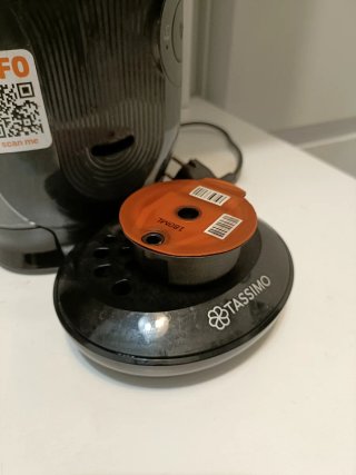 Cafetera Tassimo Bosch Negra