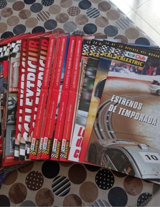 Archivadores y revistas antiguas scalextric