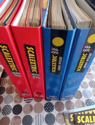 Archivadores y revistas antiguas scalextric