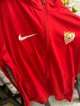 Chaqueta deportiva Sevilla FC Nike roja
