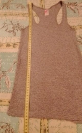 Camiseta tirantes Zara vintage gris