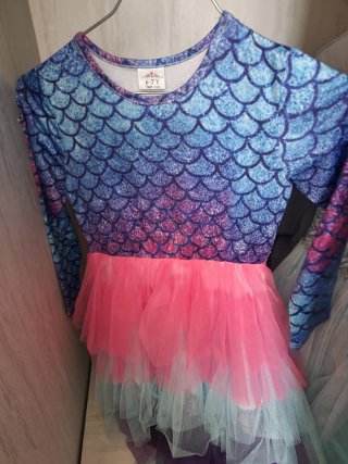 Disfraz sirena 6-7 años