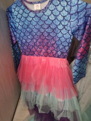 Disfraz sirena 6-7 años