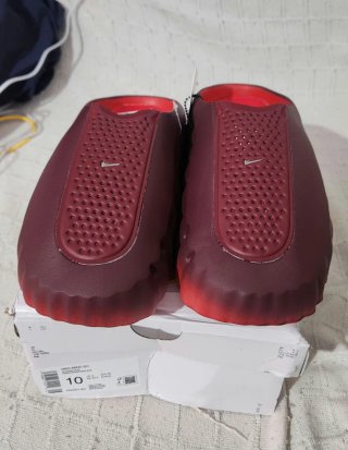 Chanclas Nike Mind 001 Rojas degradadas Talla 44
