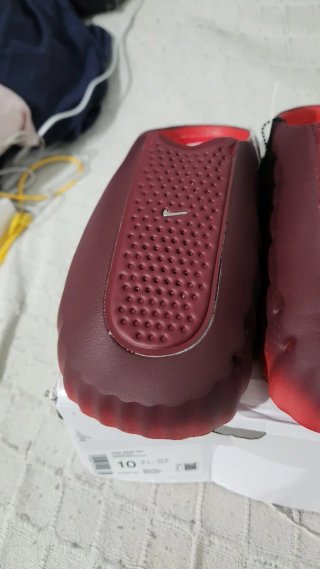 Chanclas Nike Mind 001 Rojas degradadas Talla 44