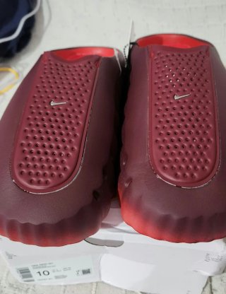 Chanclas Nike Mind 001 Rojas degradadas Talla 44