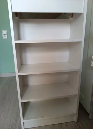 Mesa alta auxiliar cocina madera y metal