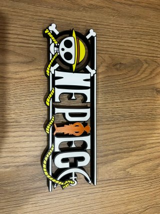Logo One Piece Impresión 3D