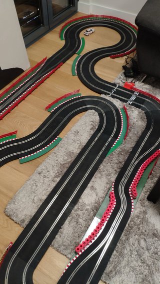 SCX Scalextric, recta, curva, puente, chicane,...