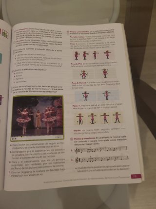 Libro de texto Música II Secundaria