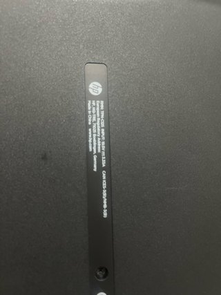 Ordenador portátil HP azul