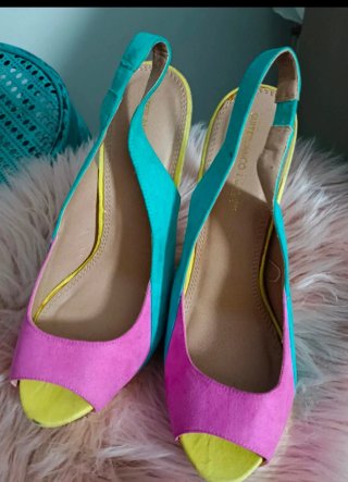 Zapatos tacón fino talla 38