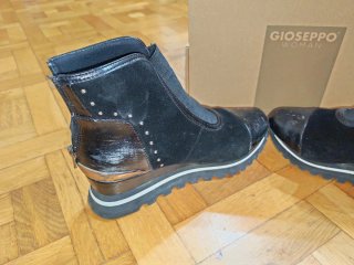 Botines Gioseppo Negros Mujer