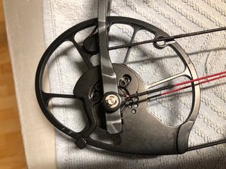 Arco compuesto,poleas . Kinetic  Mirage