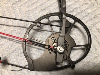 Arco compuesto,poleas . Kinetic  Mirage