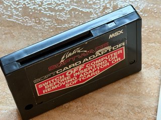 MSX LE MANS 2 Formato SoftCard + Adaptador