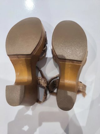 Sandalias Marypaz Tacon Plataforma Talla 37
