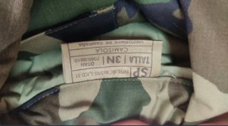 Uniforme de frio  Talla 3N