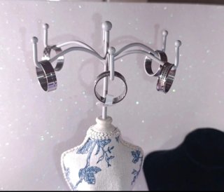 Anillos Acero Varios Diseños Talla 12