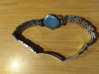 Reloj Pulsar Vintage Mujer Plata y Blanco