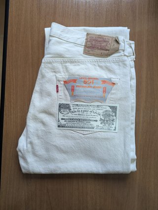 Levi's 501 Vaqueros Vintage Talla W38 L36 #83