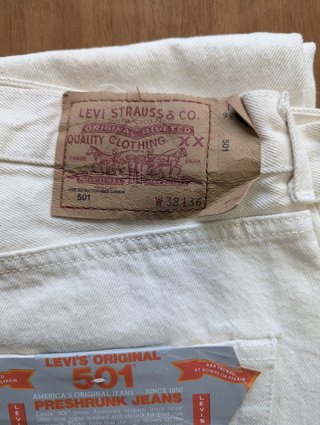 Levi's 501 Vaqueros Vintage Talla W38 L36 #83