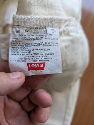 Levi's 501 Vaqueros Vintage Talla W38 L36 #83