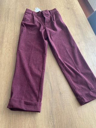 Pantaloni in velluto Calliope
