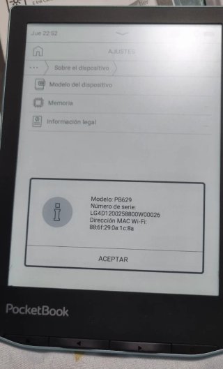 PocketBook Verse E-reader Azul