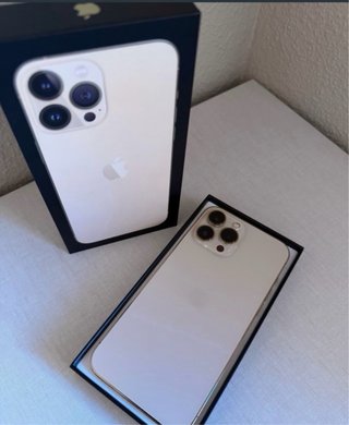 iPhone 13 Pro Max Blanco /Plateado