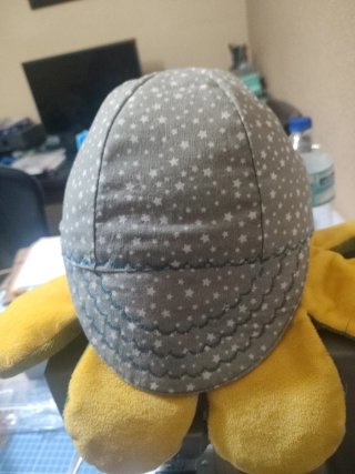 Gorra de soldador con estampado de fútbol