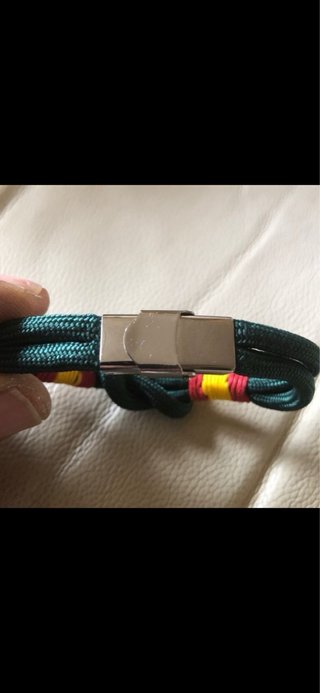 Pulsera Nudo Marinero Guardia Civil Bandera España