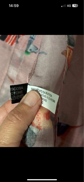 Foulard cotone viscosa bassotti