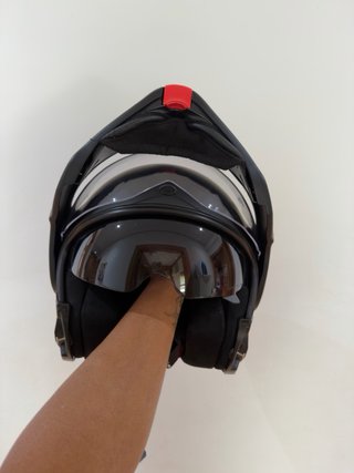 Casco Moto Talla M Negro NEGOCIABLE