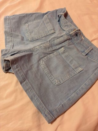 Pantalón corto Mango Teen azul
