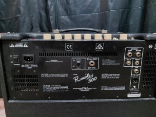 Amplificador Bajo Fender Rumble 500