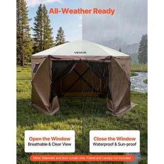 Pareti laterali per gazebo, 1,73 x 1,48 m, Pareti