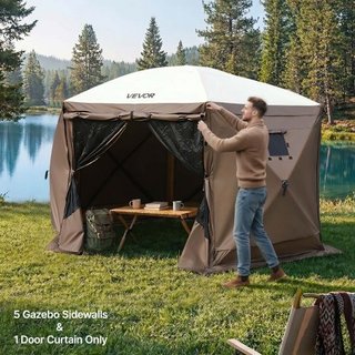 Pareti laterali per gazebo, 1,73 x 1,48 m, Pareti