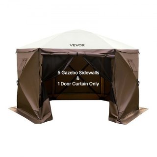 Pareti laterali per gazebo, 1,73 x 1,48 m, Pareti