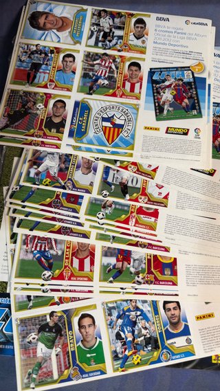 Álbum Cromos Liga BBVA 2011-12 Panini + Cromos